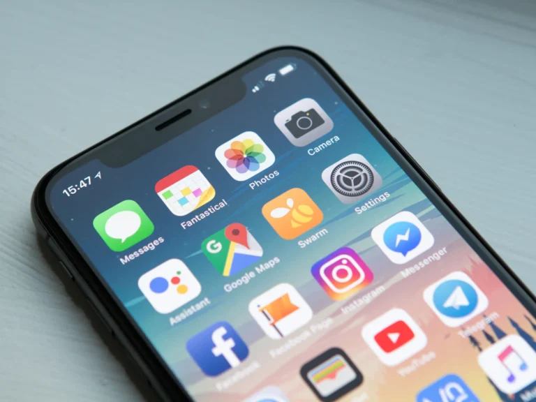 Space gray iPhone X