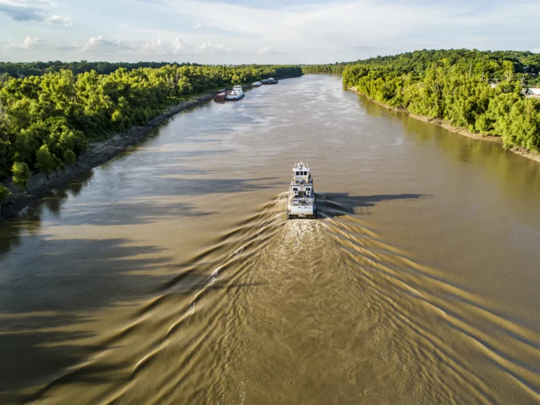 White and black boat on river during daytime