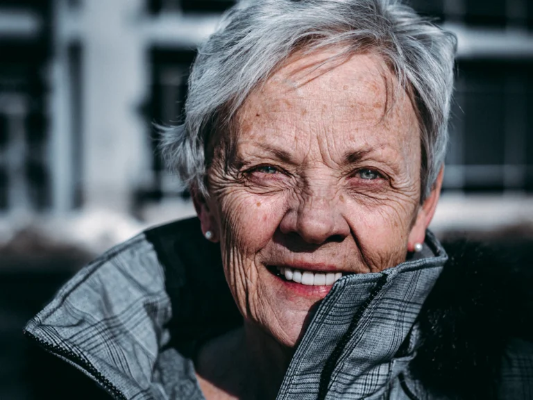 Smiling woman